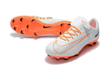 Nike Mercurial Vapor XI FG Soccer Cleats White Orange - studzsupply