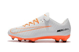 Nike Mercurial Vapor XI FG Soccer Cleats White Orange - studzsupply