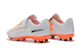 Nike Mercurial Vapor XI FG Soccer Cleats White Orange - studzsupply