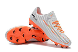 Nike Mercurial Vapor XI FG Soccer Cleats White Orange - studzsupply