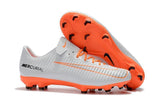 Nike Mercurial Vapor XI FG Soccer Cleats White Orange - studzsupply