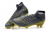 NIKE Mercurial Superfly VI 360 Elite FG Yellow Stripe Grey - studzsupply