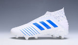 Adidas Predator 19.1 FG White Blue no Lace - studzsupply