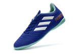 Adidas Predator Tango IN flat soccer shoes Blue/White/Orange/Skyblue