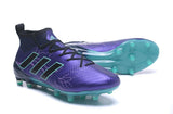 Adidas ACE 17.1 Primeknit Soccer Cleats Legend Ink Black Energy Aqua - studzsupply