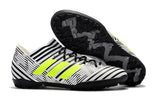 Adidas Nemeziz Series TF Grass Spike Soccer Shoes White/Black/Green