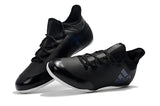Adidas X series IC Indoor Flat Soccer Shoes Black/Blue