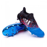 Adidas X 16+ Purechaos FG/AG Soccer Cleats Blue Black - studzsupply