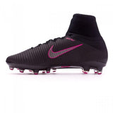 Nike Mercurial Superfly V AG Soccer Cleats Black Pink - studzsupply