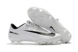 Nike Mercurial Vapor XI FG Soccer Cleats White Black - studzsupply