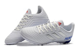 Adidas Predator Accelerator TF spike soccer shoes Gray/Blue