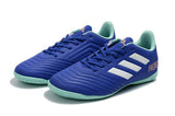 Adidas Predator Tango IN flat soccer shoes Blue/White/Orange/Skyblue