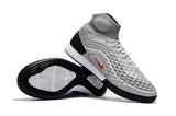 Nike MagistaX Proximo II IC Soccer Shoes Cool Grey Varsity Red Black - studzsupply