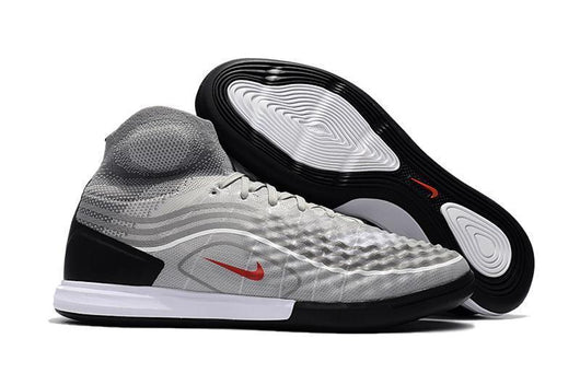Nike MagistaX Proximo II IC Soccer Shoes Cool Grey Varsity Red Black - studzsupply
