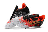 Adidas Predator Accelerator TF spike soccer shoes Red/Black/Orange/Gray