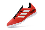 Adidas Predator Accelerator TF spike soccer shoes Red/White/Black