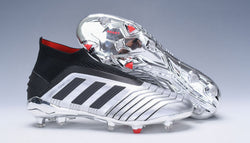 Adidas Predator 19.1 FG Silver Black - studzsupply