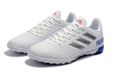 Adidas Predator Accelerator TF spike soccer shoes Gray/Blue