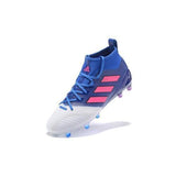 Adidas ACE 17.1 Primeknit Soccer Cleats Blue White Pink - studzsupply