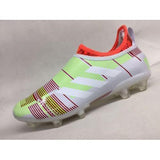 Adidas Glitch Skin 17 FG Soccer Shoes Grass Green Orange Grey - studzsupply