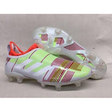 Adidas Glitch Skin 17 FG Soccer Shoes Grass Green Orange Grey - studzsupply