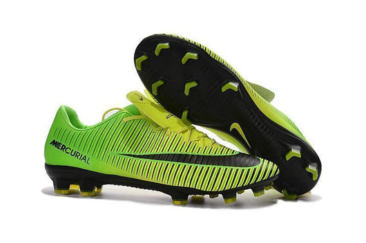 Nike Mercurial Vapor XI FG Soccer Cleats Yellow Green Black - studzsupply