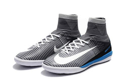 Nike MercurialX Proximo II DF IC Grey Pure Platinum Laser Blue White - studzsupply