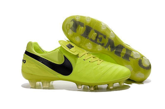 Nike Tiempo Legend VI FG Soccer Cleats Lemon Volt Black - studzsupply