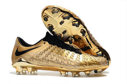 NIke Hypervenom Phantom III DF FG Gold Black - studzsupply