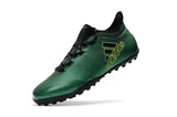 Adidas X series TF Thunderstorm Grass Spikes Football Shoes Green/Black/Lime