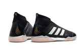 Adidas Predator IN  Knitted Surface Waterproof Indoor Flat White/Black
