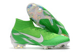 NIKE Mercurial Superfly VI 360 Elite FG Green White High Cut - studzsupply