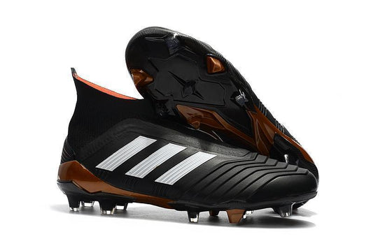 Adidas Predator 18+ FG Soccer Cleats Core Black Running White Infrared - studzsupply