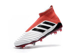 Adidas Predator FG Studded Football Shoes Red/Black/white