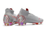 NIKE Mercurial Superfly VI 360 Elite FG Grey Pink - studzsupply