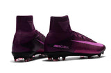 Nike Mercurial Superfly V FG Soccer Cleats Purple Pink Black - studzsupply