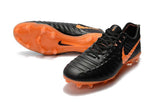 Nike Tiempo Legend VII FG Soccer Cleats Black Orange - studzsupply