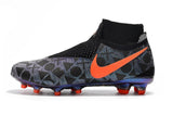 Nike Phantom Vision Elite DF FG Black Orange - studzsupply