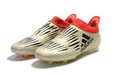 Adidas X 16+ Purechaos FG Soccer Cleats Solar White Red - studzsupply