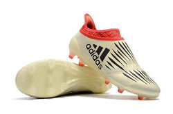 Adidas X 16+ Purechaos FG Soccer Cleats Solar White Red - studzsupply