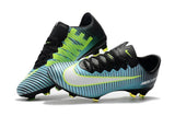 Nike Mercurial Vapor XI FG Soccer Cleats Blue Black Green - studzsupply