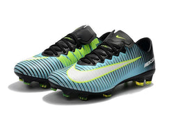 Nike Mercurial Vapor XI FG Soccer Cleats Blue Black Green - studzsupply