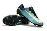 Nike Mercurial Vapor XI FG Soccer Cleats Blue Black Green - studzsupply