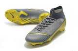 NIKE Mercurial Superfly VI 360 Elite FG Yellow Stripe Grey - studzsupply