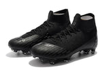 Nike Mercurial Superfly VI 360 Elite FG Soccer Cleats All Black - studzsupply