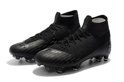 Nike Mercurial Superfly VI 360 Elite FG Soccer Cleats All Black - studzsupply