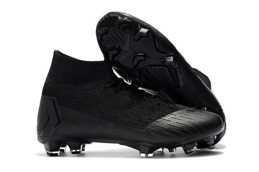 Nike Mercurial Superfly VI 360 Elite FG Soccer Cleats All Black - studzsupply