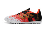 Adidas Predator Accelerator TF spike soccer shoes Red/Black/Orange/Gray