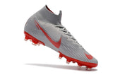 NIKE Mercurial Superfly VI 360 Elite AG High Cut Silver Red - studzsupply