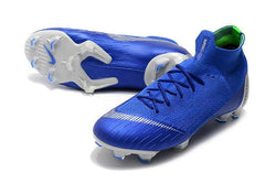 NIKE Mercurial Superfly VI 360 Elite FG Blue Silver - studzsupply
